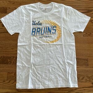 UCLA Bruins Softball White T-Shirt - NWOT